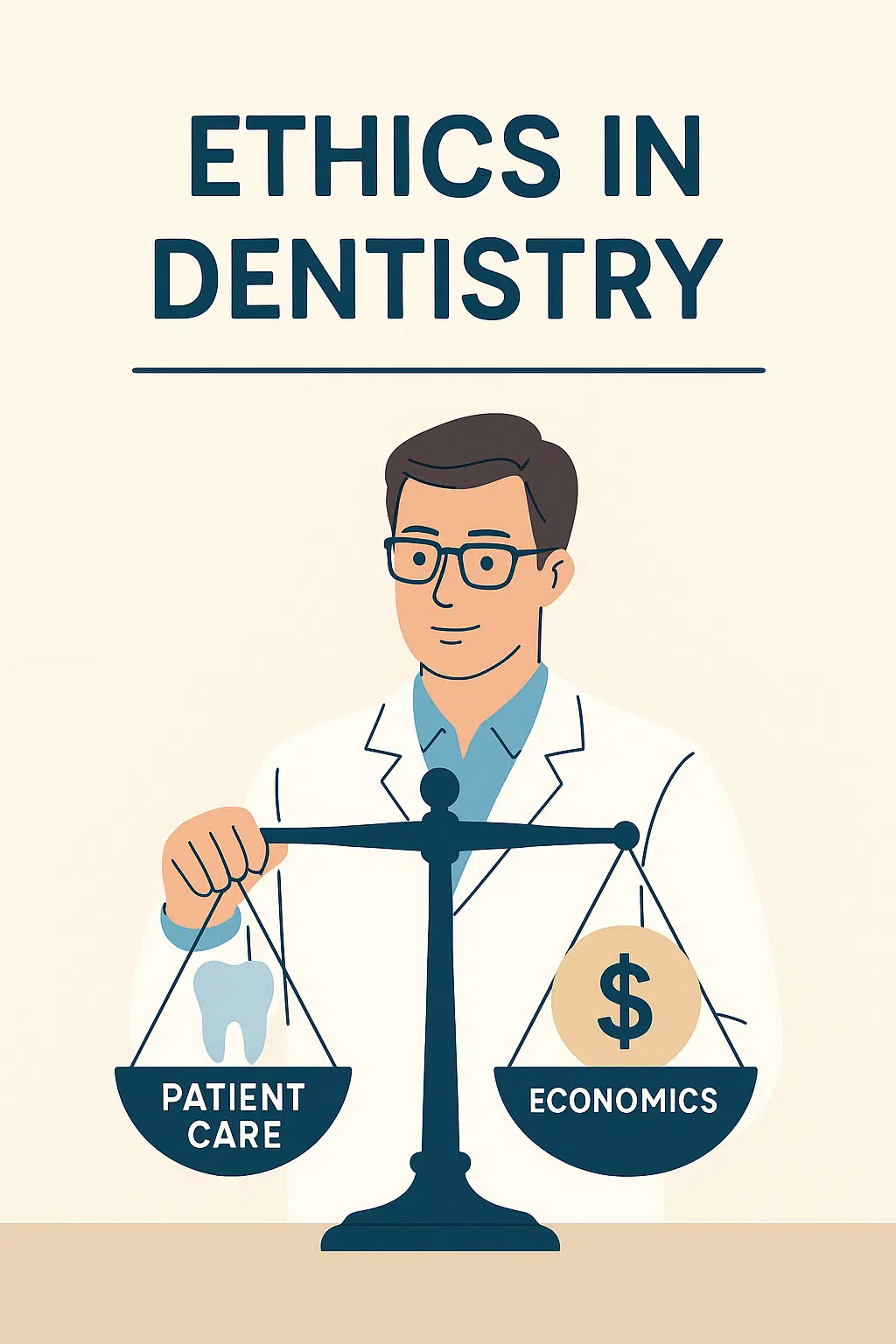 Ethics in dentistry represented by balanced decision-making in patient care
