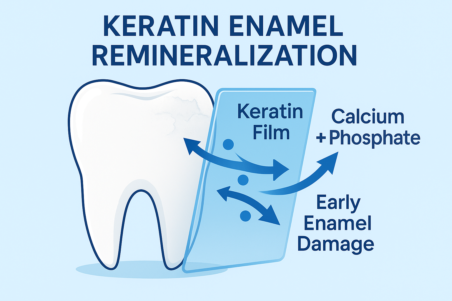 Keratin Enamel Remineralization: New Research Shows How Keratin May Help Repair Enamel